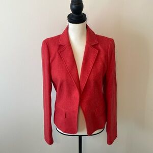 J. Crew Red Blazer